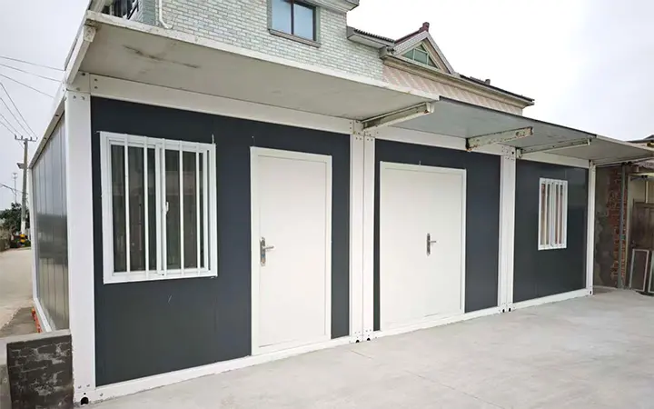 Maison conteneur &agrave; montage rapide