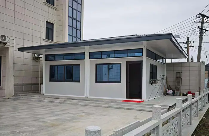 Maison conteneur extensible