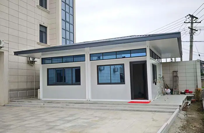 Maison conteneur extensible