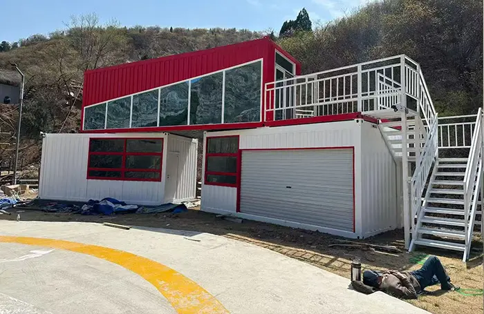 Maison conteneur pliable