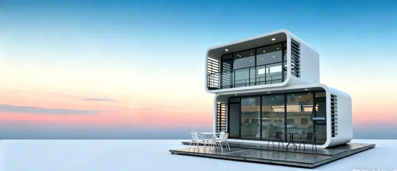 Maison pr&eacute;fabriqu&eacute;e Apple Cabin